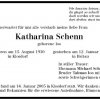 Ioo Katharina 1930-2005Todesanzeige